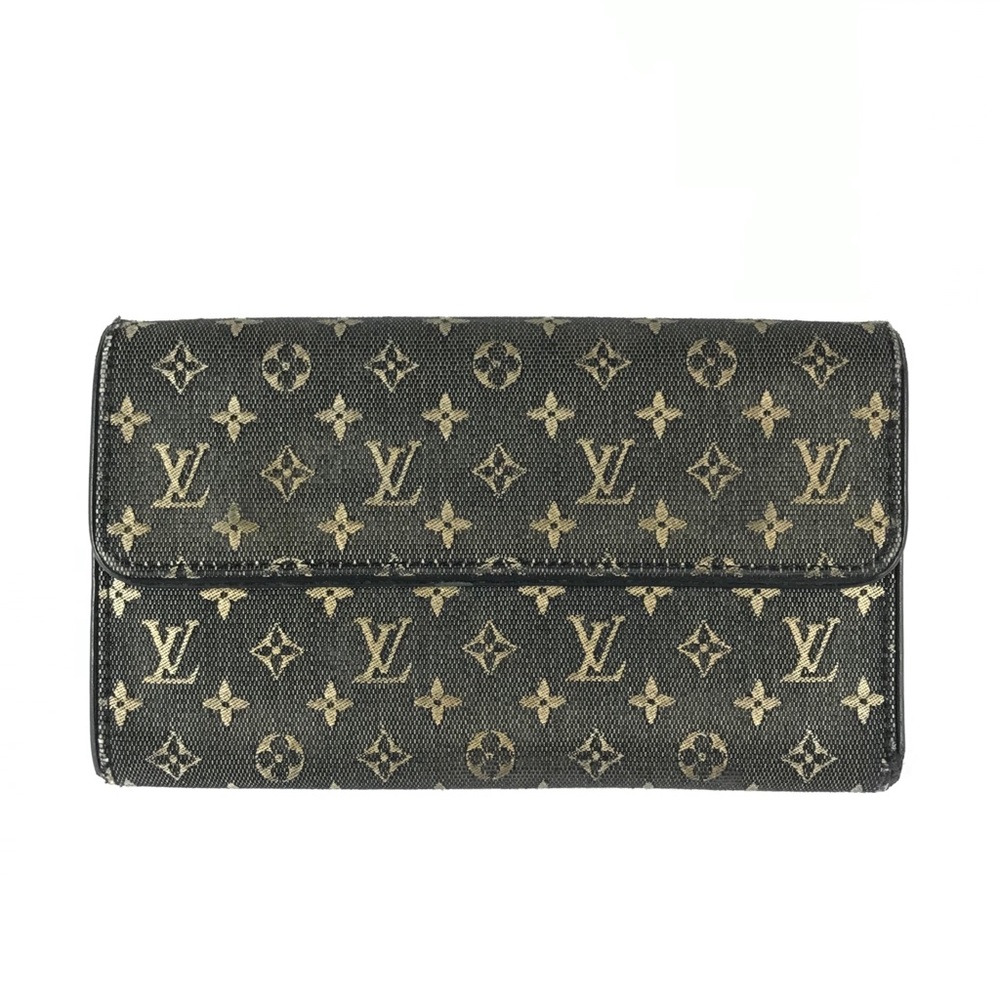 Louis Vuitton Mini Lin Monogram Long Wallet
